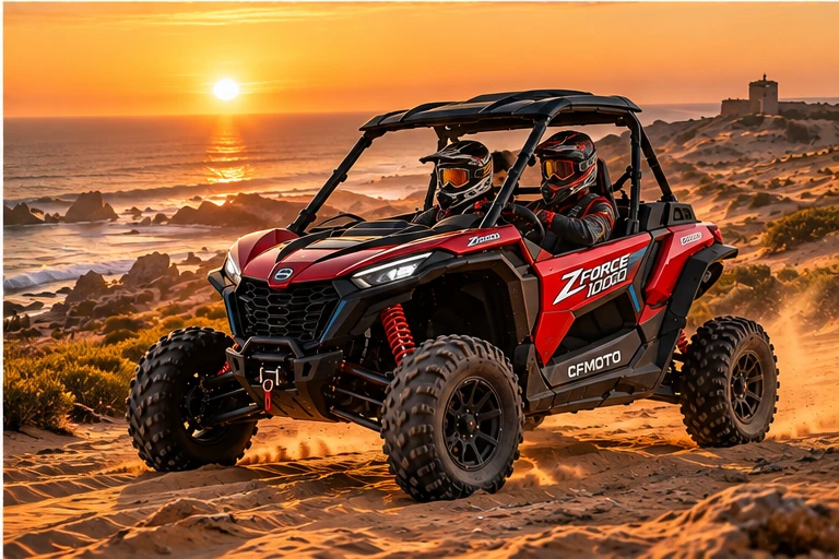 CFMoto ZForce 1000 — Full-day adventure
